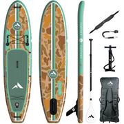 11'0" Tamarack Sage Inflatable Paddleboard Kit
