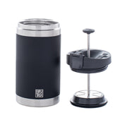 BruTrek Steel Toe Travel French Press Coffee Mug & spill-proof lid - 20 fl.oz